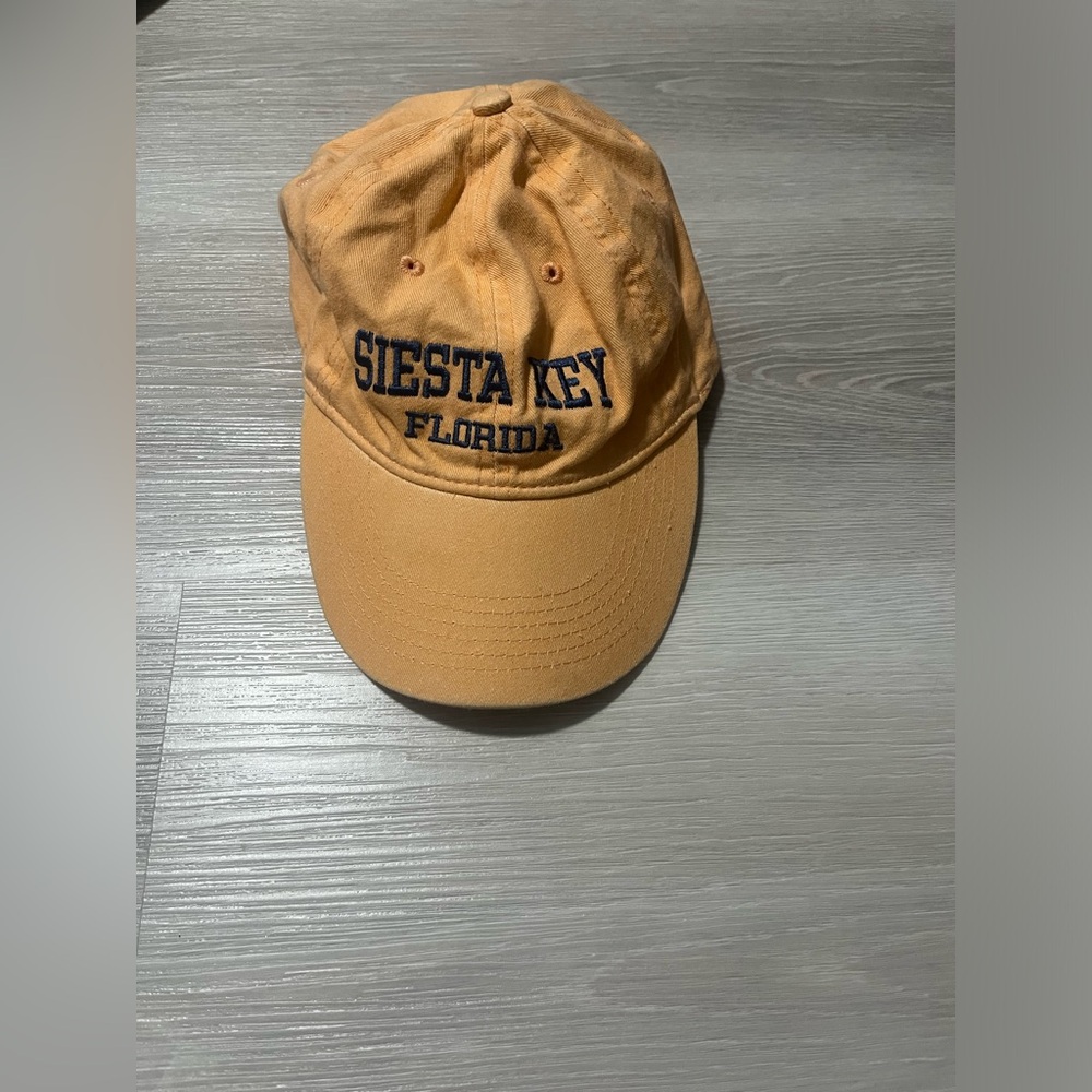 Men’s Orange Siesta Key hat